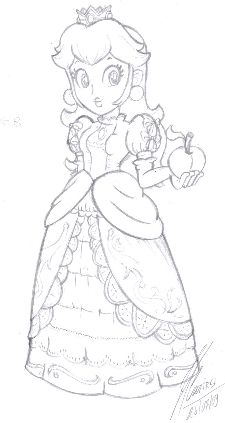 Peach Brawl Version - Sketch