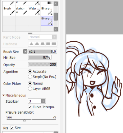 Sai Ver 2 Brush Settings Binary By Chocolate Rebel On Deviantart Sai Ver 2 Brush Settings Binary By Chocolate Rebel On Deviantart