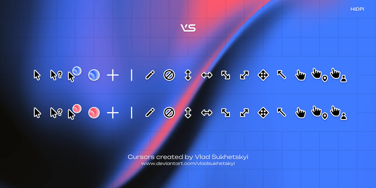 Advanced Cursor VS Cursors 20.0 Extended Dark by vladsukhetskyi on DeviantArt