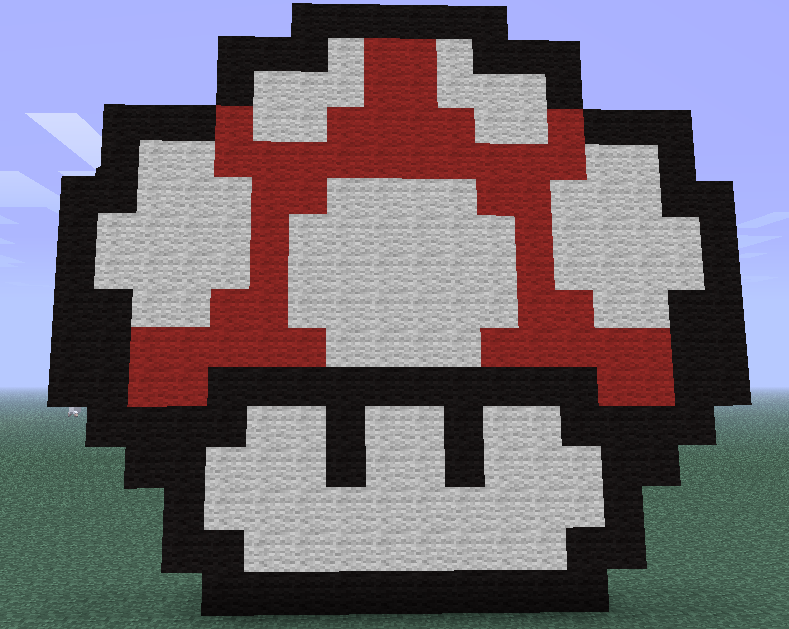 Minecraft Mario Mushroom By Manwolfbearfish On Deviantart Minecraft Mario Mushroom By Manwolfbearfish On Deviantart