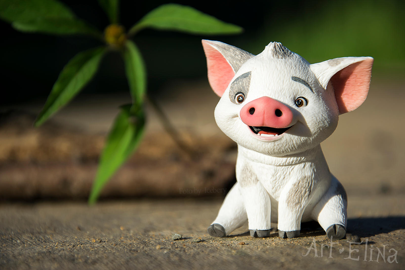 Pig Pua Moana By Art Elina On Deviantart