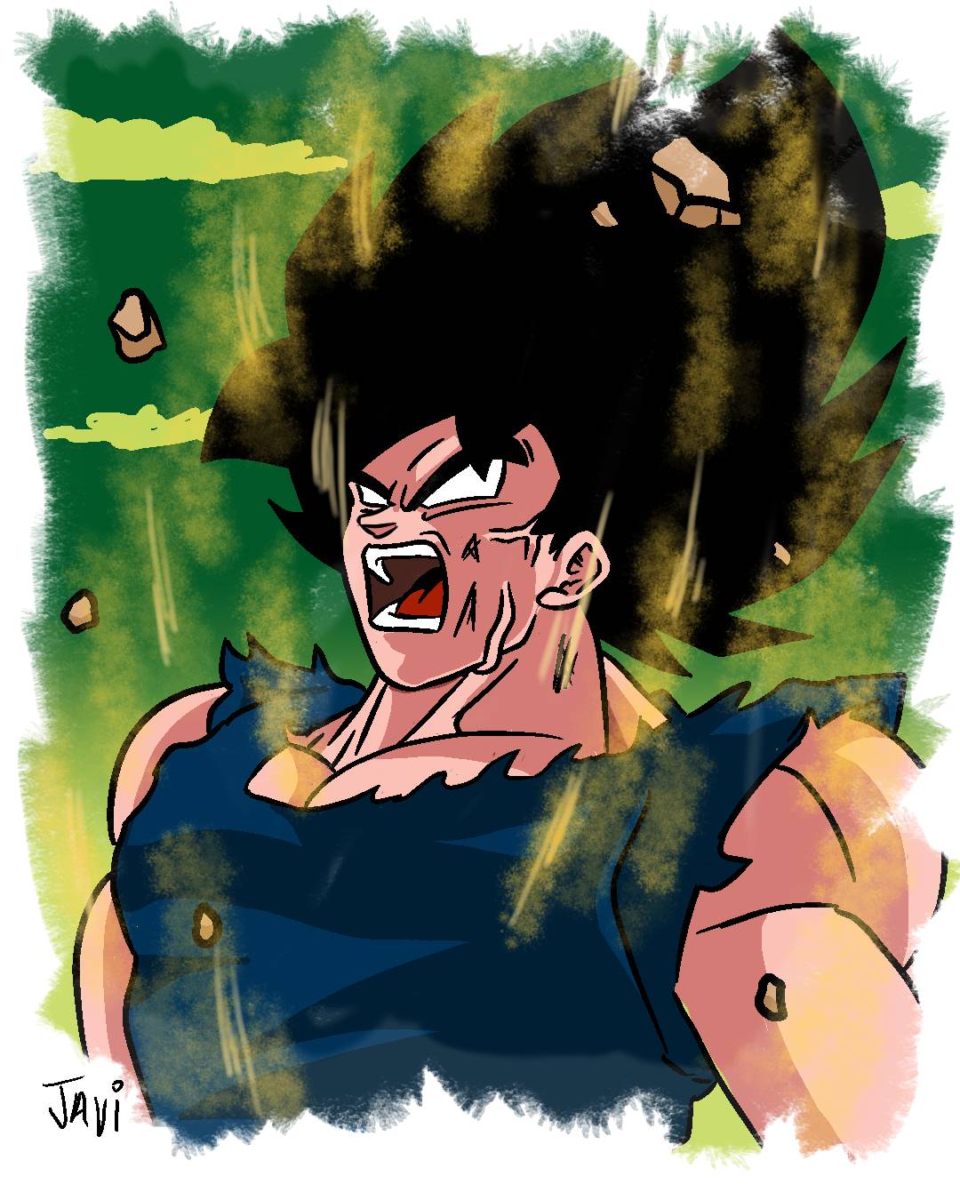 Son Goku - 𝙏𝙝𝙞𝙨 𝙞𝙨 𝙖𝙬𝙚𝙨𝙤𝙢𝙚!🤩#fanart