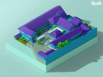 SMA INFORMATIKA CIAMIS 3D view 3