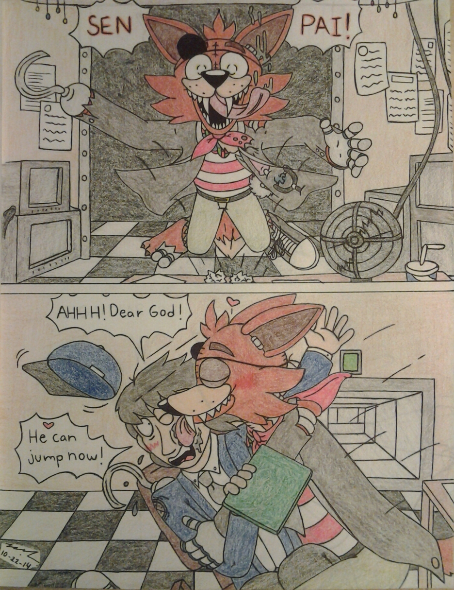 He Can Jump? - FNAF2 by Sega-HTF on DeviantArt