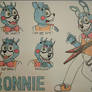 Toy Bonnie Doodles - FNAF2