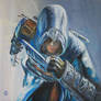 Assassin's Creed Painting - Oil on Canvas