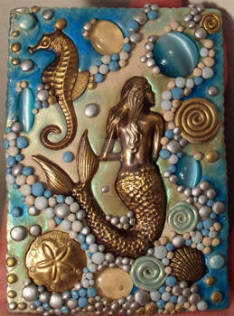 ACEO Mermaid polymer clay