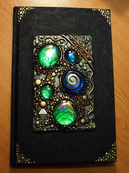 Journal with Mirrored Gems