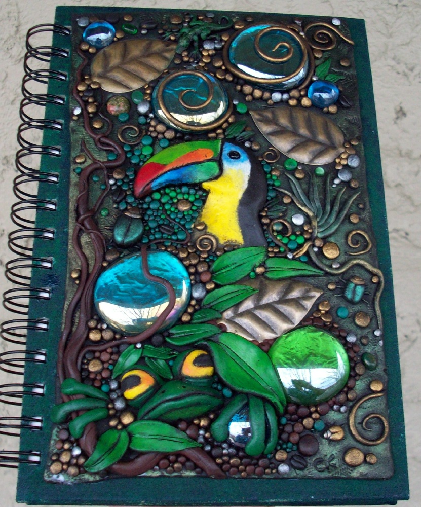 Rainforest blank journal