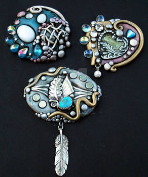 Polymer clay Jewelry 1