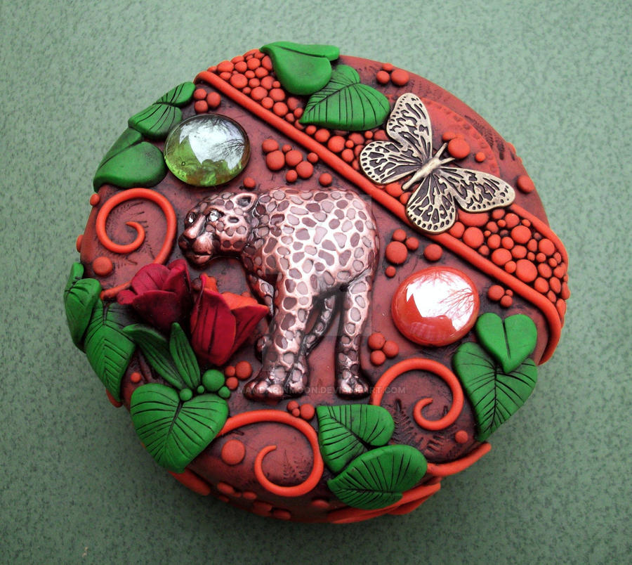 Jaguar Box Polymer Clay