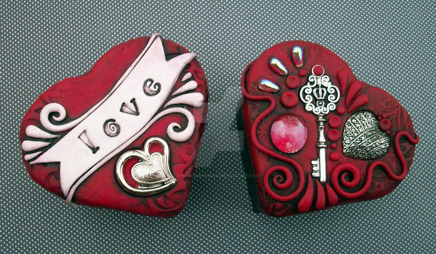 Valentine Trinket Boxes