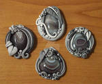 Botswana Agate Cabochons by MandarinMoon