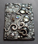 Starry Night ACEO clay by MandarinMoon