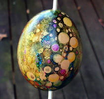 Hand Painted Egg Ornament 1