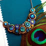 New Peacock Bubbles Necklace