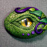 Woodland Dragon Eye with Purple Accents