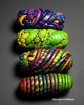 Assortment of Polymer Clay Focal Beads