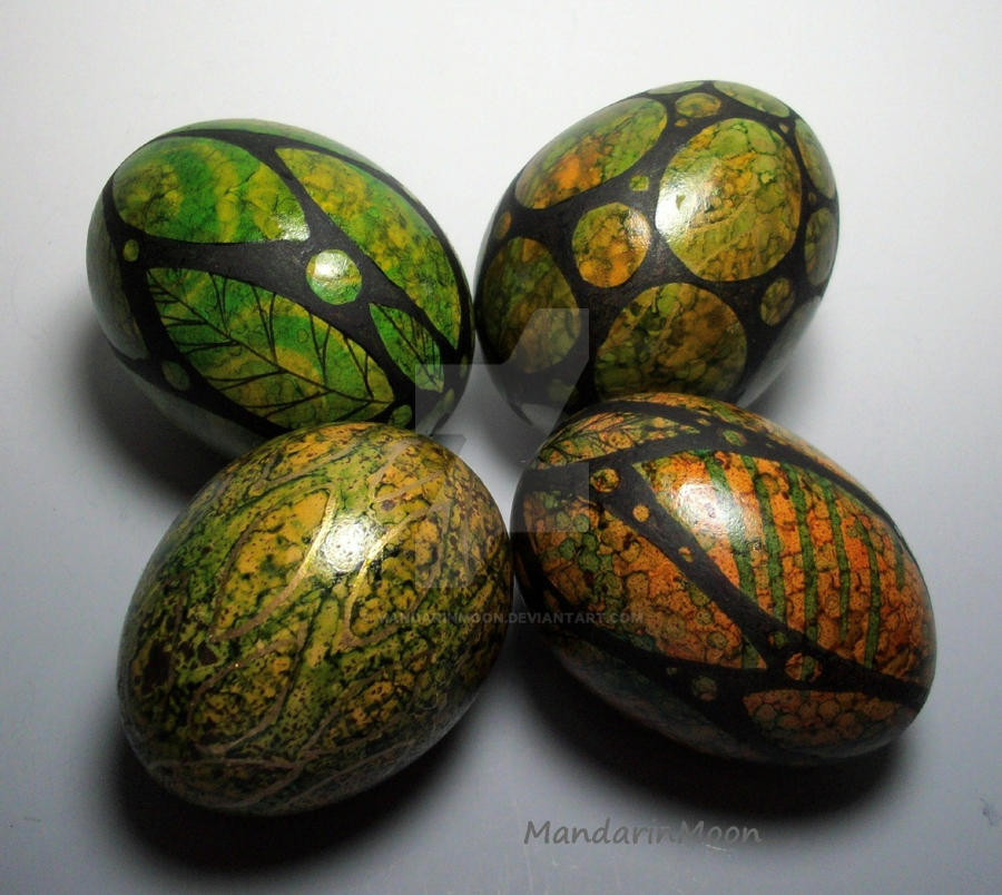 Painted Eggs Naturals