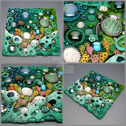 Custom Coral Reef Tile