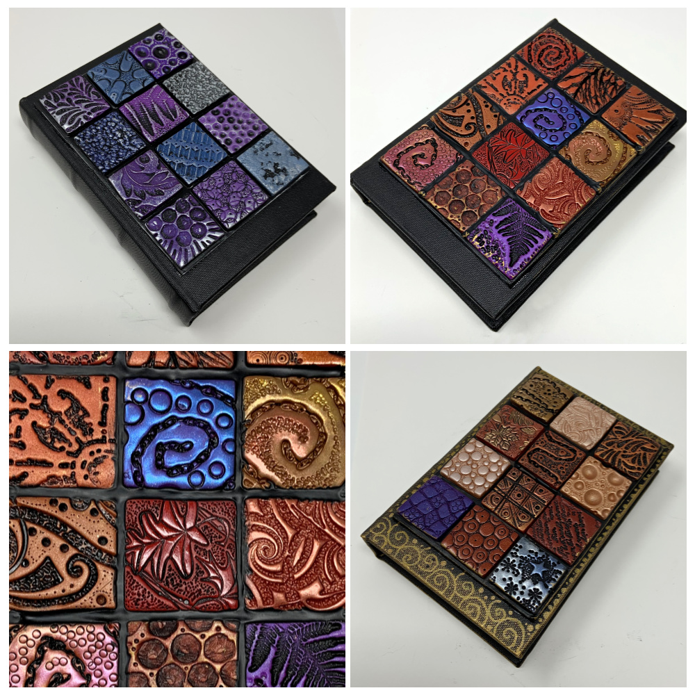 Mosaic Tile Book Boxes by MandarinMoon on DeviantArt