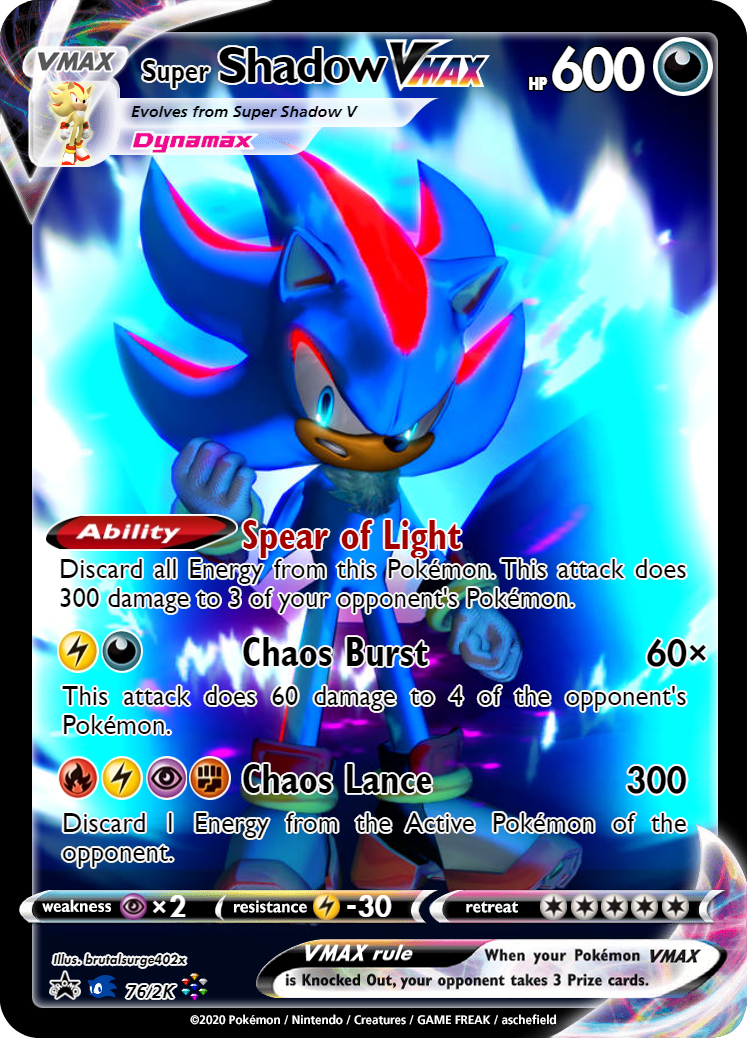 Shadow VMAX by ifcandycorn on DeviantArt