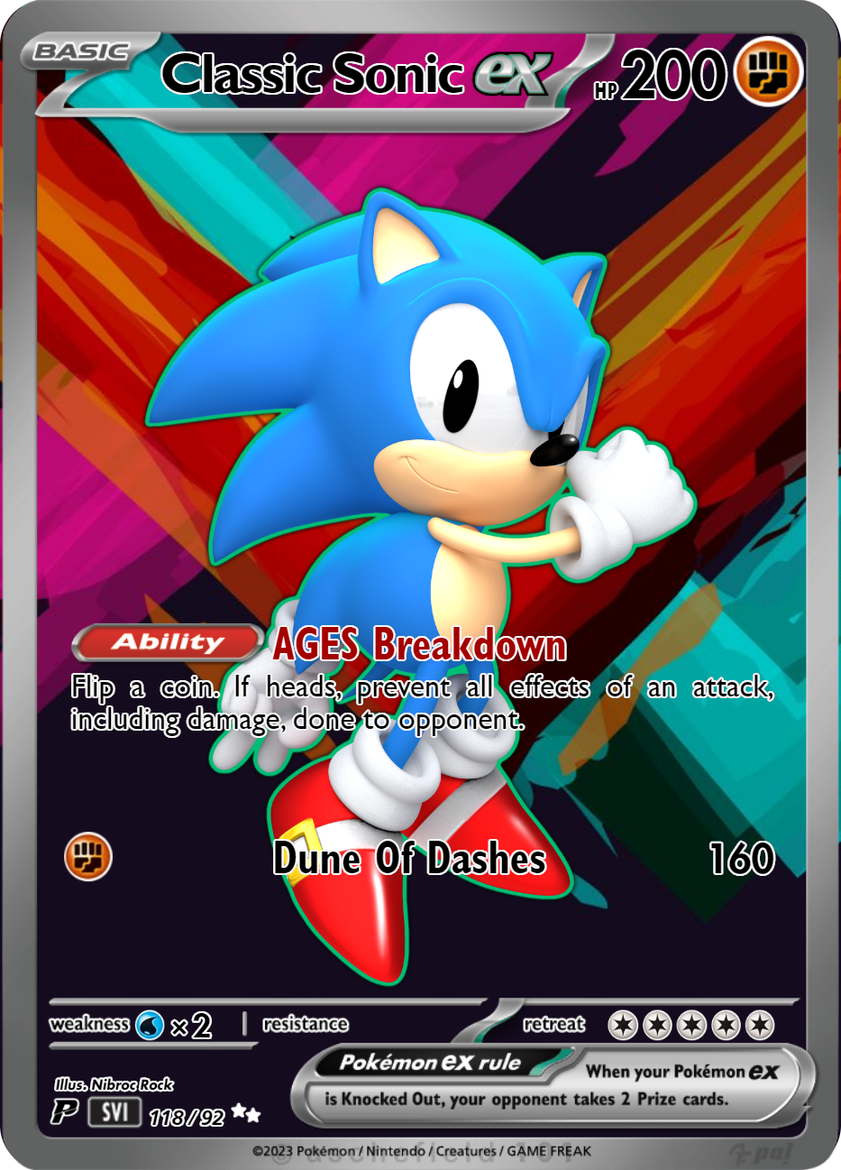 Pokemon sonic EYX 1