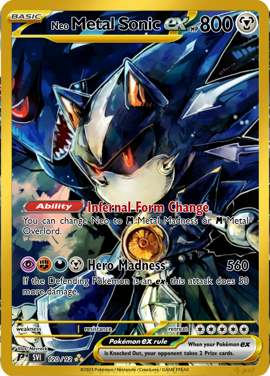 Pokemon Super Neo Metal Sonic