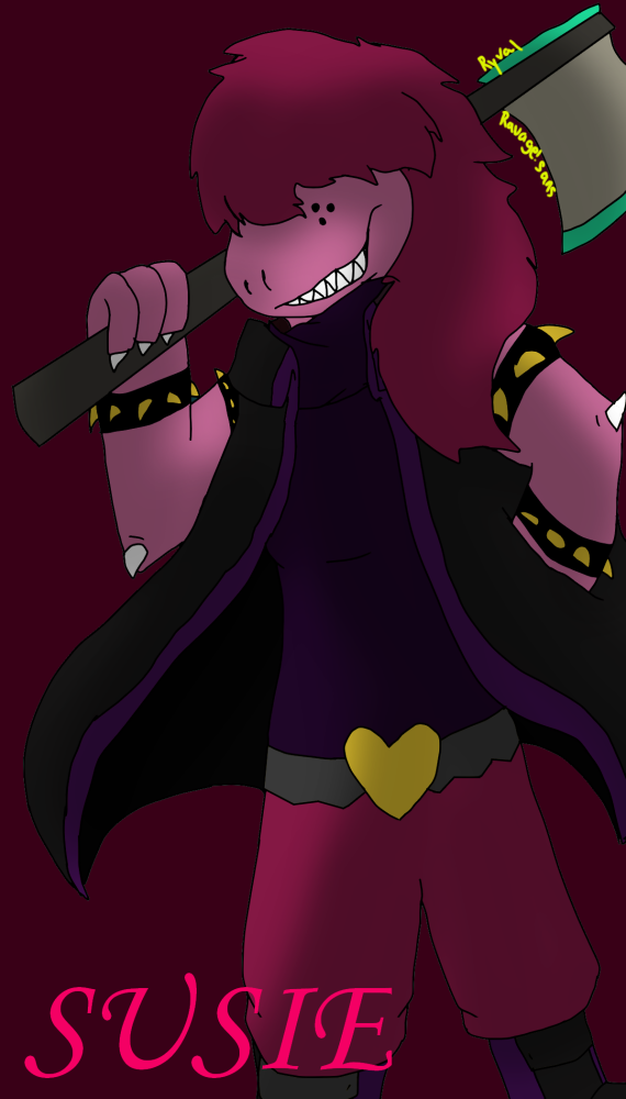 Susan From Delta Rune DELTA RUNE: Susie by SavageRavageStudios on DeviantArt