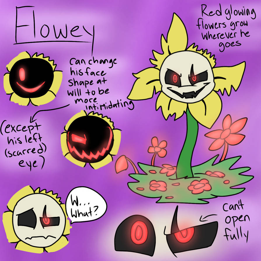 Ravage!tale Flowey Reference by SavageRavageStudios on DeviantArt