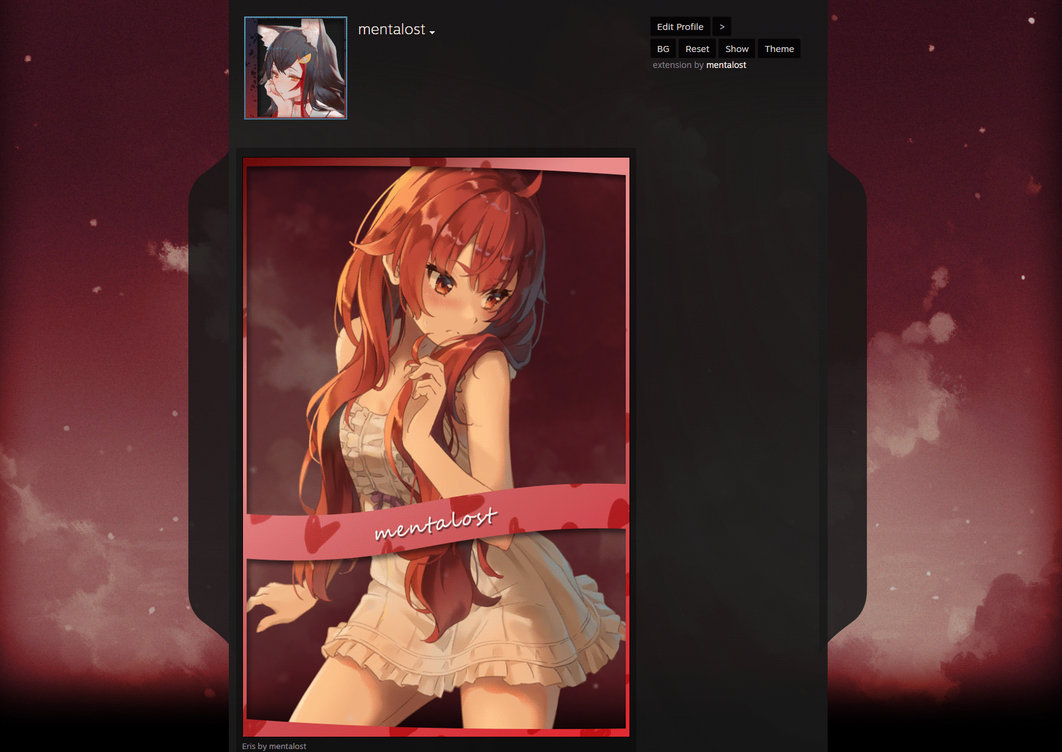 Steam Profile Artwork - Genshin Impact - Hu Tao by mentalost on DeviantArt
