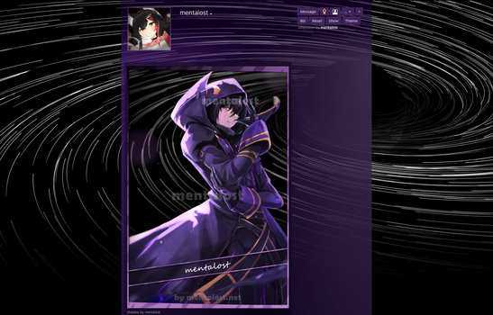 Animated Steam Profile Artwork - Shadow (Kagenou)