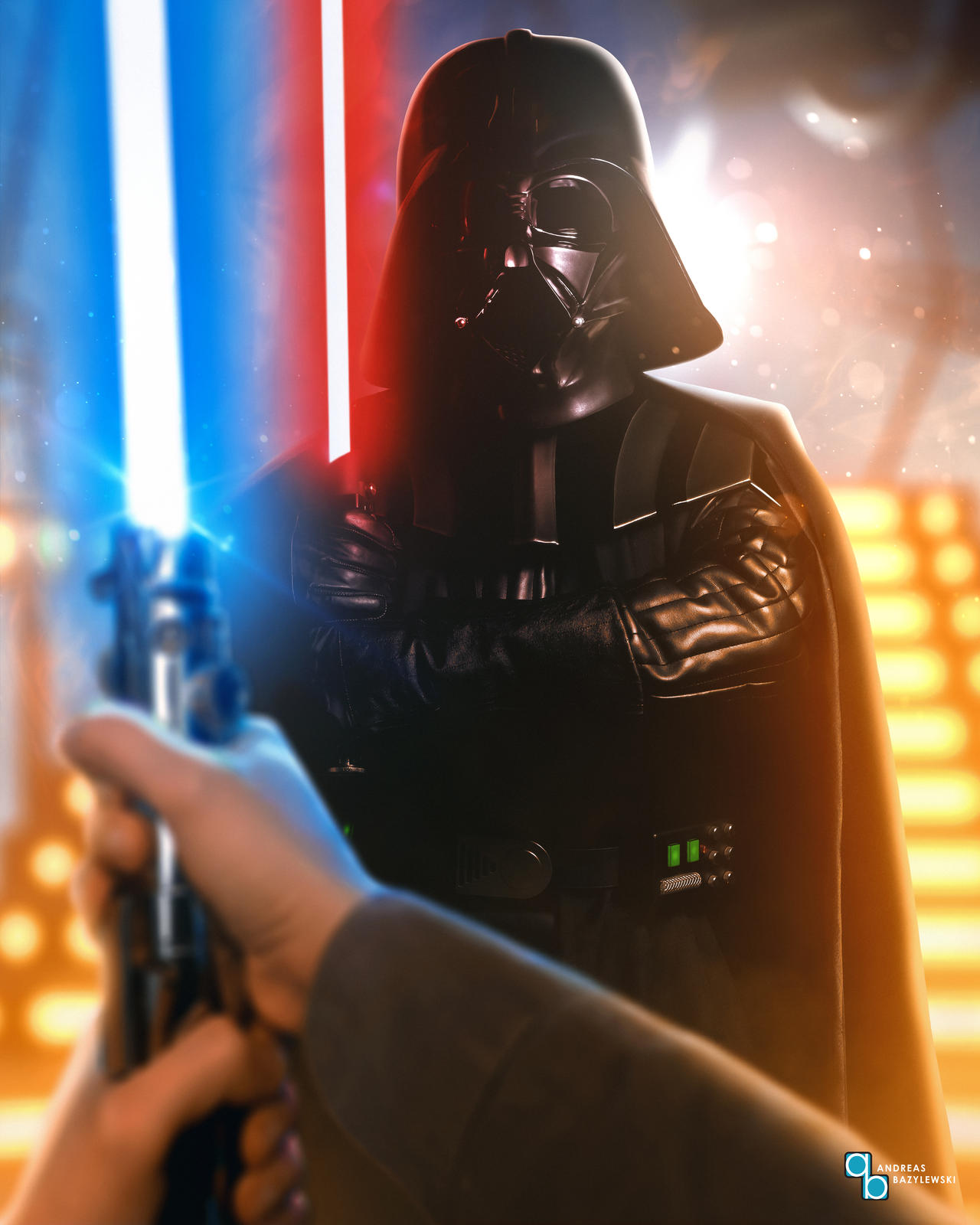 Star Wars Luke Faces Darth Vader By Andibaze On Deviantart Star Wars Luke Faces Darth Vader By Andibaze On Deviantart