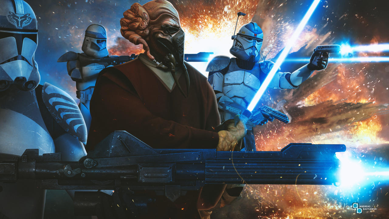 Star Wars The Clone Wars: Plo Koon and the 104th by andibaze on DeviantArt