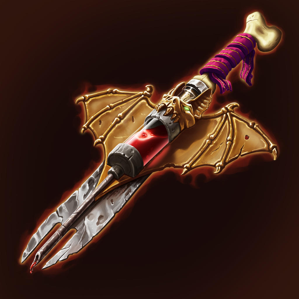 Vampire dagger by AdrienMTZ on DeviantArt