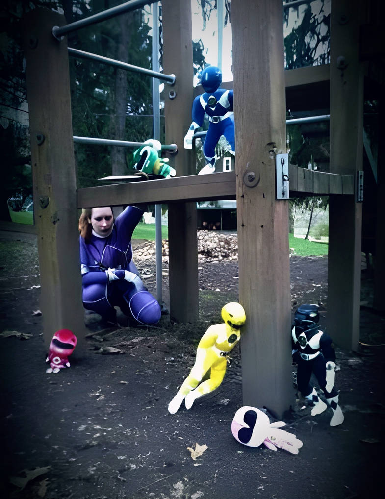 Violet Power Ranger, Original Character by keepdreamingcosplay on ...