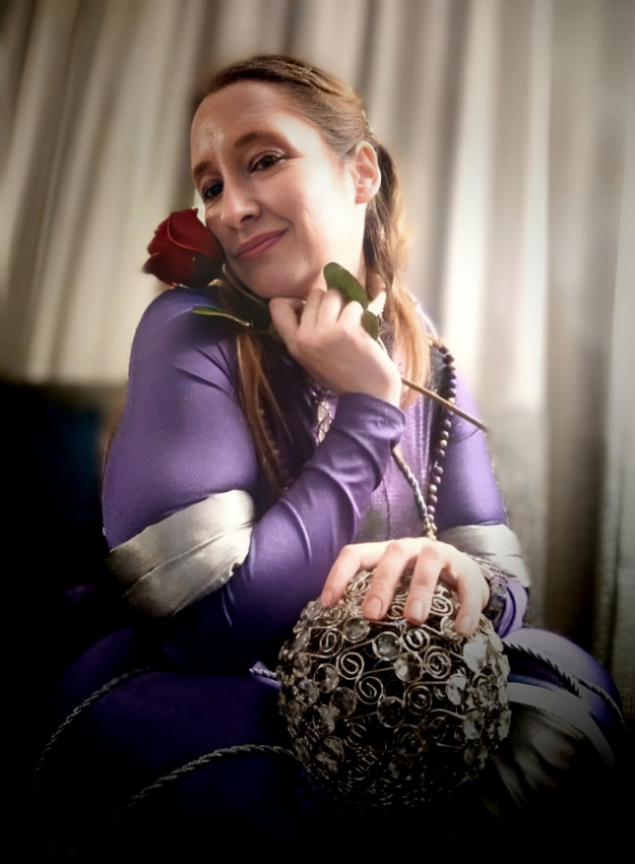 Violet Power Ranger, original character by keepdreamingcosplay on ...