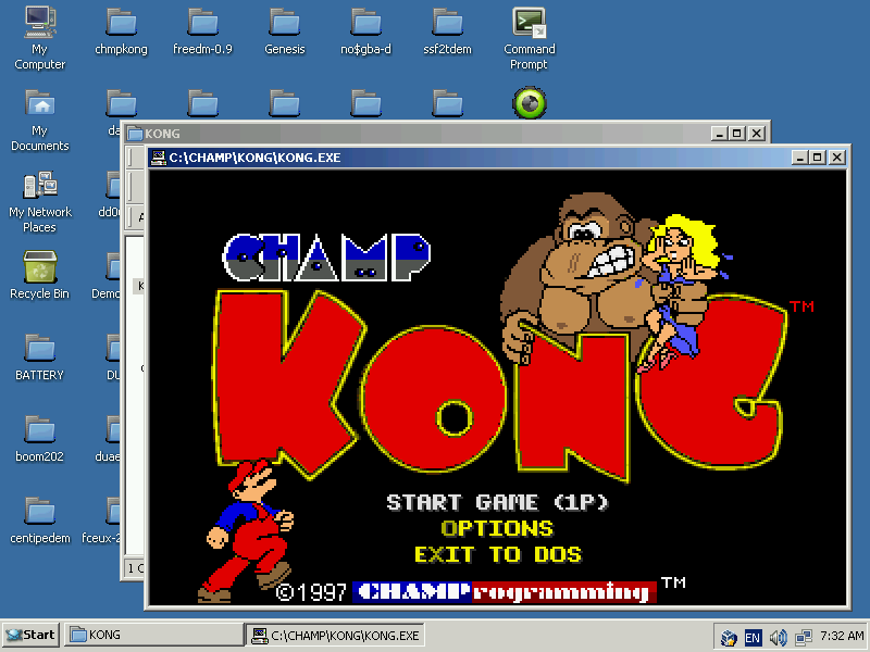 ReactOS Champ Kong Update