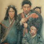 Tibetan family