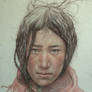Portrait of Tibetan Teenager