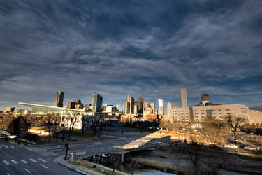 Downtown Denver from Speer HDR