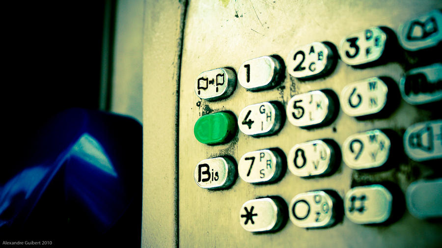 Cabine telephonique