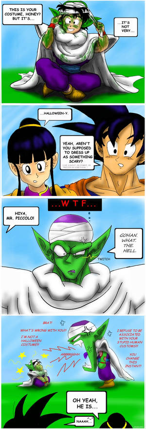 Gohan's Halloween Costume - Reactions