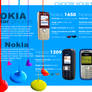 Nokia color phone flyer back