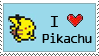 I :heart: Pikachu by kurokatana