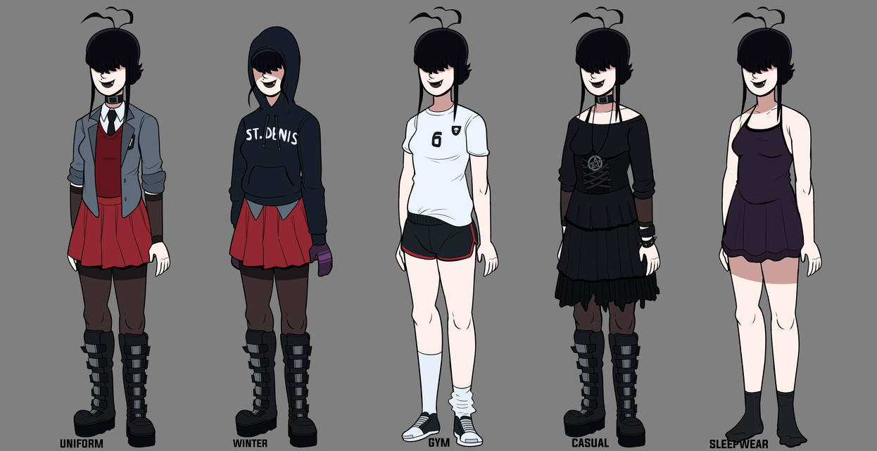 ''Bangs'' outfits by HellOnEarth-III on DeviantArt