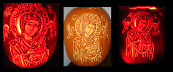 OL Perpetual Help Pumpkin