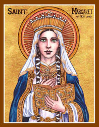 St. Margaret of Scotland icon