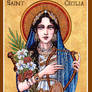 St. Cecilia icon