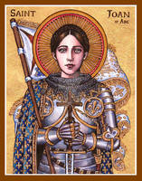 St. Joan of Arc icon
